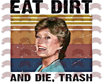 eat dirt and die trash moletom com capuz