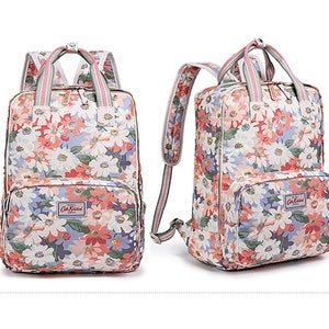 Vintage Cath Kidston for 13 Laptop 40cm Waterproof Large Brand New Backpack Light Daisy Etsy UK