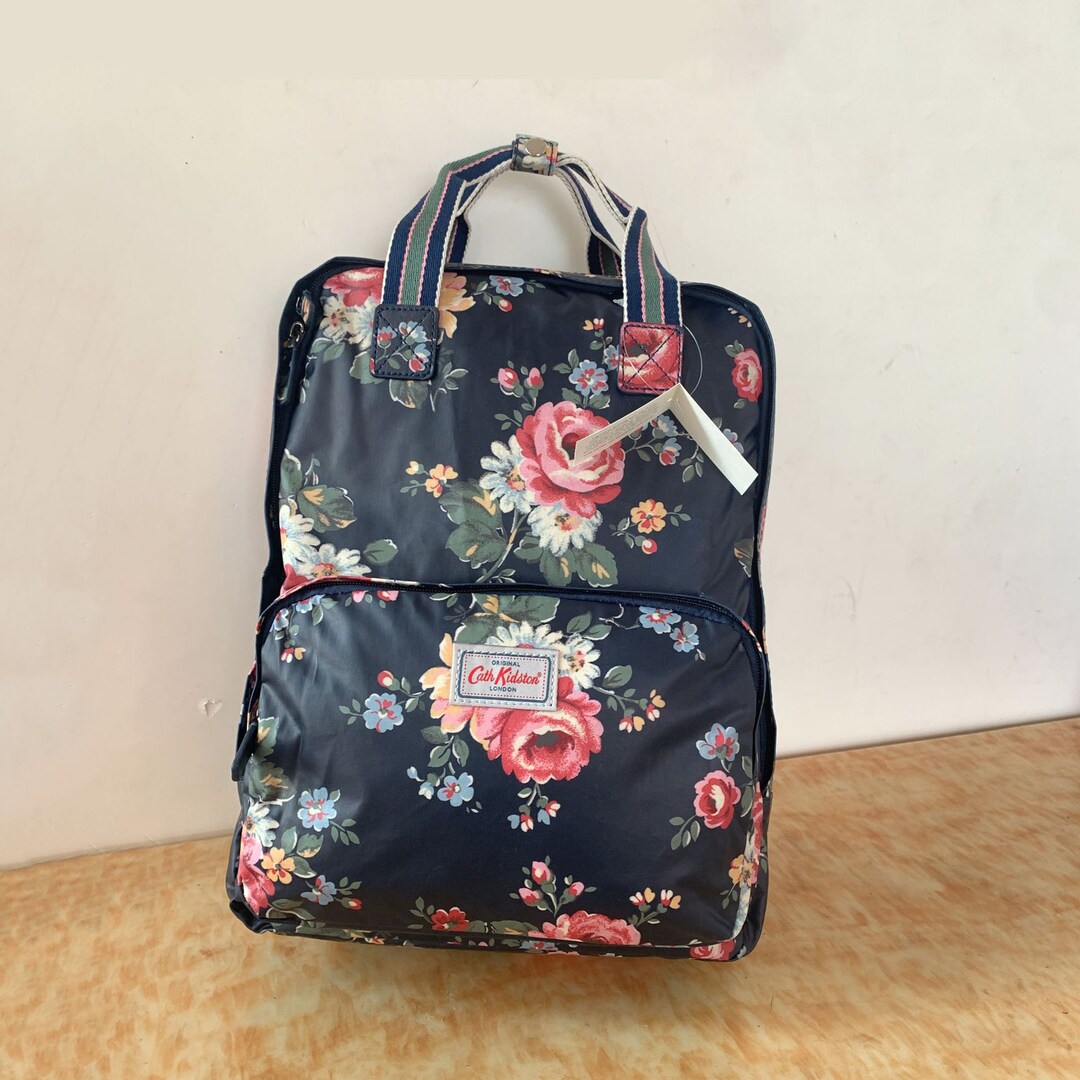 Vintage Brand New Cath Kidston Waterproof Large Backpack Big Etsy