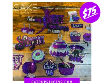 Customized Baker's Patch Set