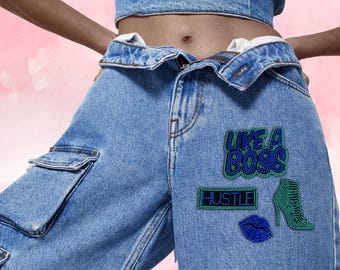 Like a Boss, Bling Patch Set | High-Intensity Spark Composite, Smooth Touch