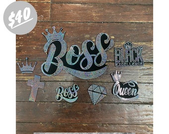 Ensemble d'écussons Boss 7