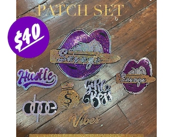 Savage Mouth Patch Set