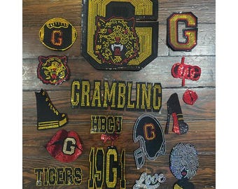 GRAMBLING State University (GSU) 15 Patch Set