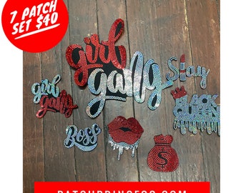Girl Gang 7 Patch Set