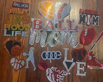 Lot de 15 patchs Ball Mom