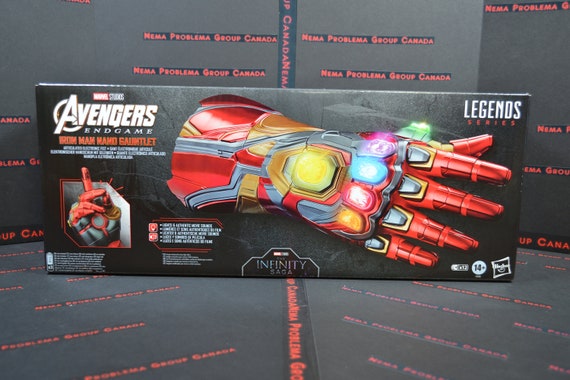 Marvel Legends Avengers Endgame Nano Gauntlet Prop Replica New In Stock  Iron man