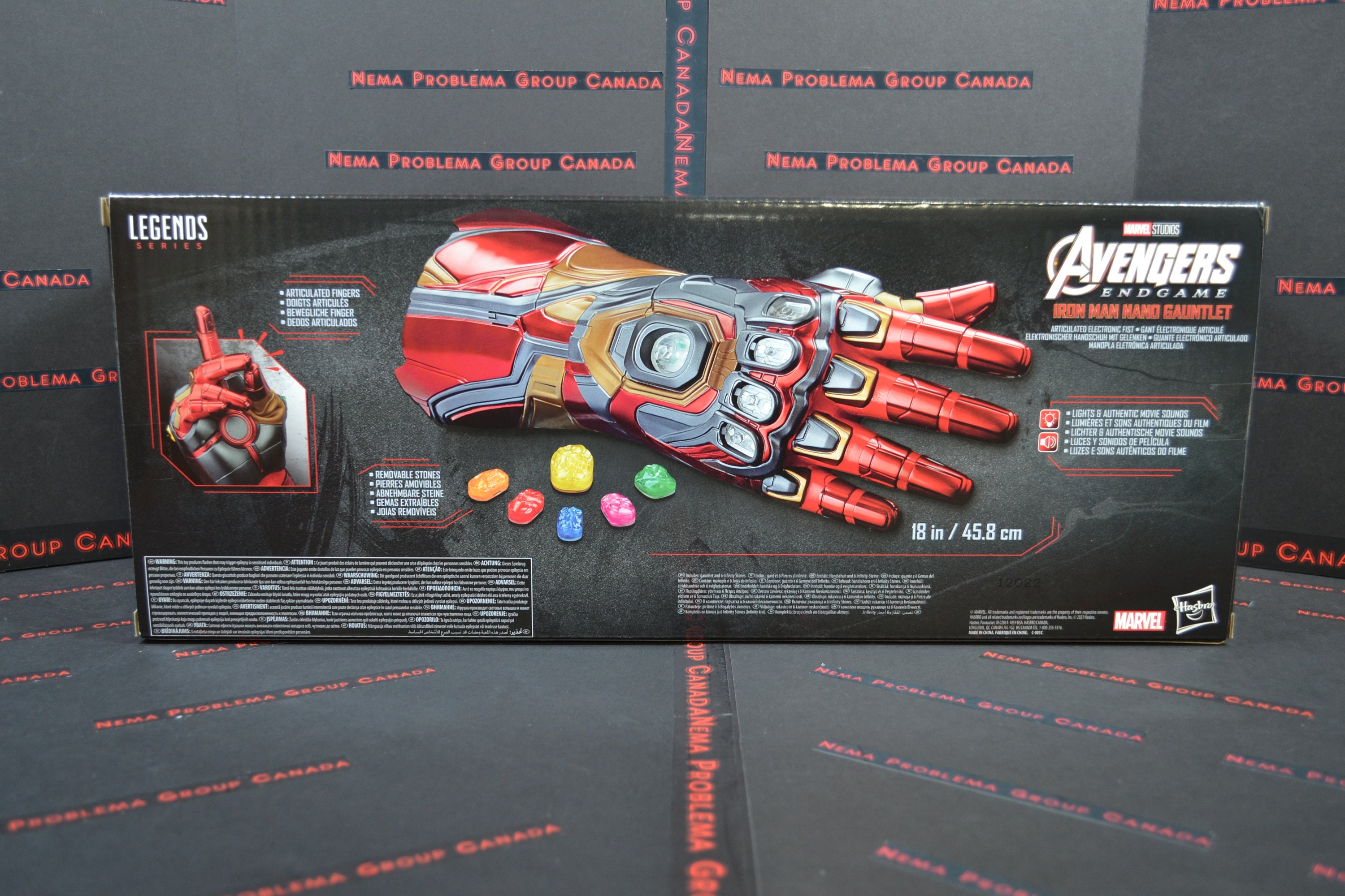 Hasbro Marvel Legends Avengers: Endgame Nano Infinity Gauntlet BRAND NEW