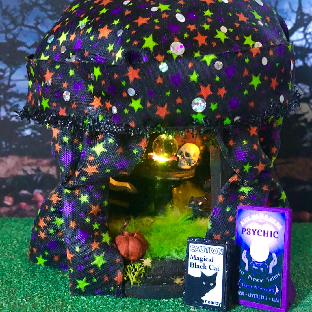 Miniature Fortune Teller Tent Etsy