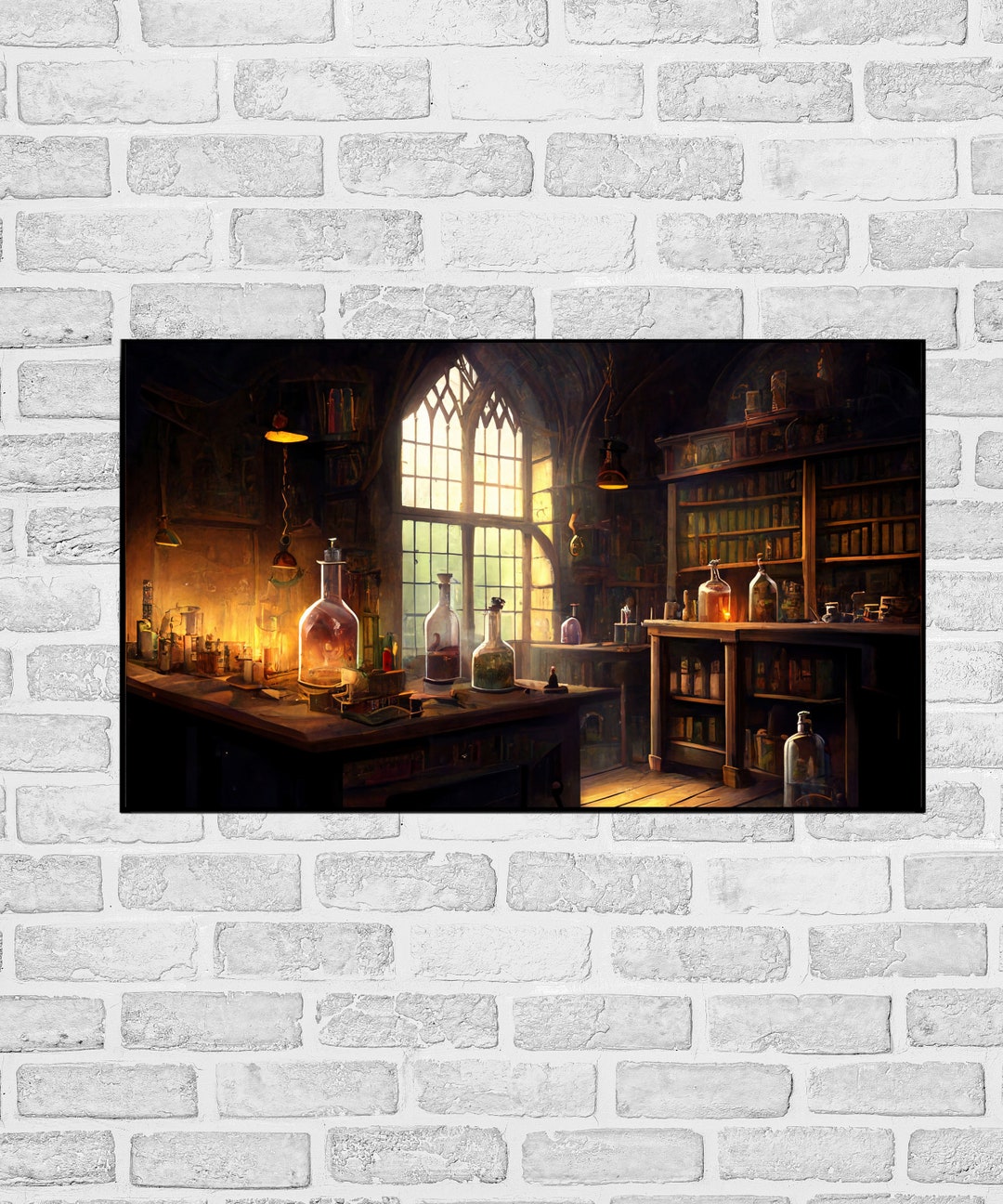 Hogwarts Laboratory Ai Generated Artwork Harry Potter Gift - Etsy