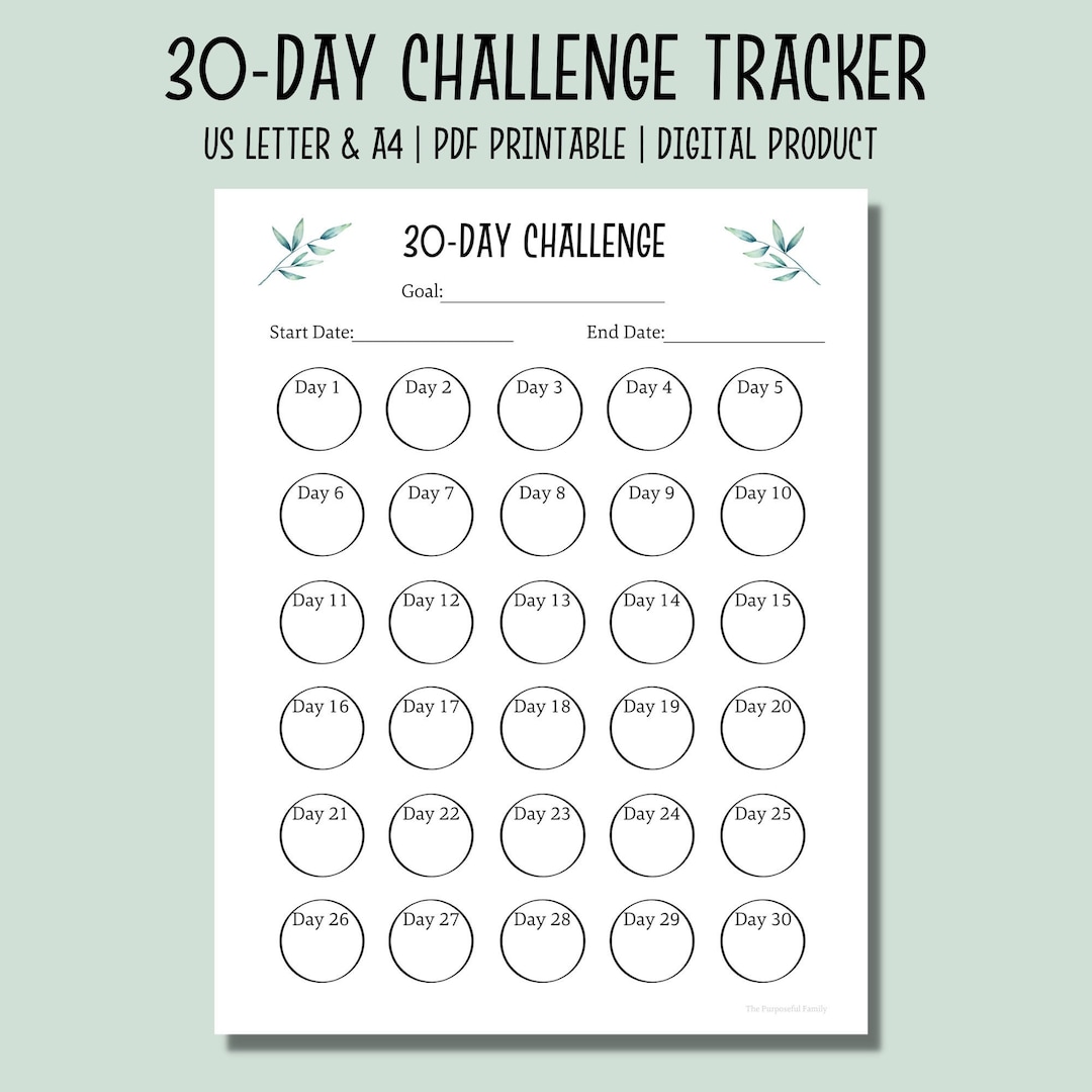 30-day-challenge-tracker-printable-printable-habit-tracker-pdf-printable-digital-download-etsy for 30 Day Habit Tracker Free Printable 30 Day Challenge Tracker Printable | Printable Habit Tracker | PDF Printable | Digital Download - Etsy for 30 Day Habit Tracker Free Printable