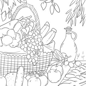 Farm Fruit Printable Adult Coloring Page from Manila Shine Coloring book pages for adults and kids, Coloring sheets, Coloring designs image 2