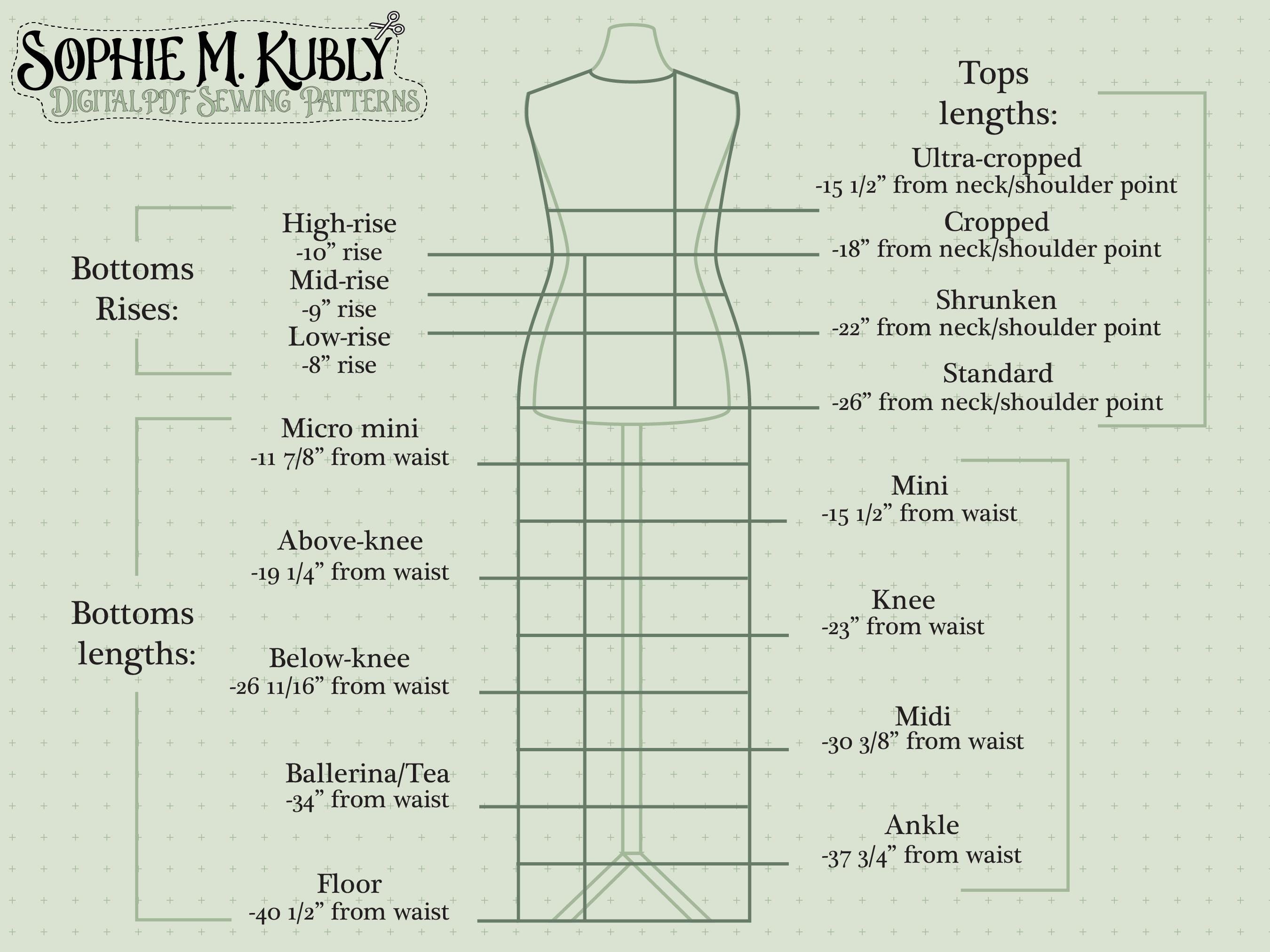 Basic Bodice Pattern / Women's Slim Fit Basic Bodice Sewing Pattern ...