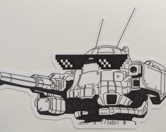 Ubrie Sticker "Peak Performance"