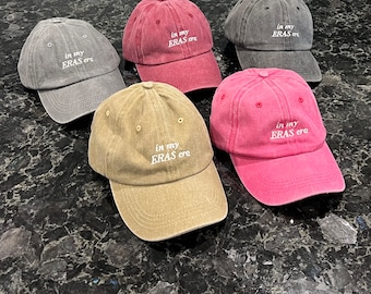 Taylor Swift themed embroidered hat with FREE EARRINGS