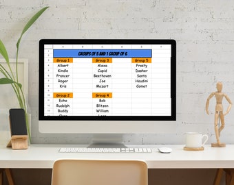 Effective Student Groups Google Sheets Template - Perfect for Teachers and Tutors!