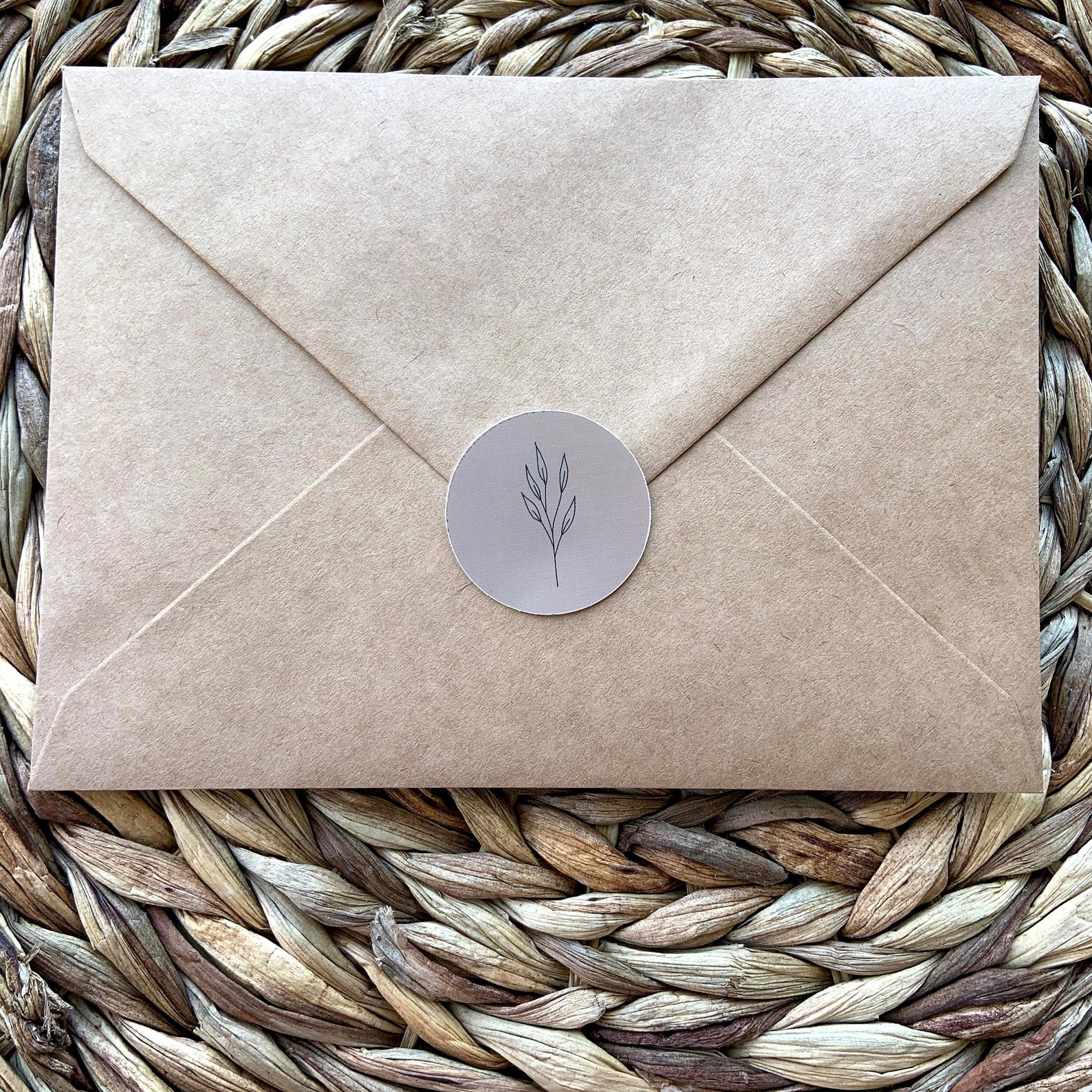 Black Envelope Seals Flowers Envelope Seals Floral Envelope Etsy