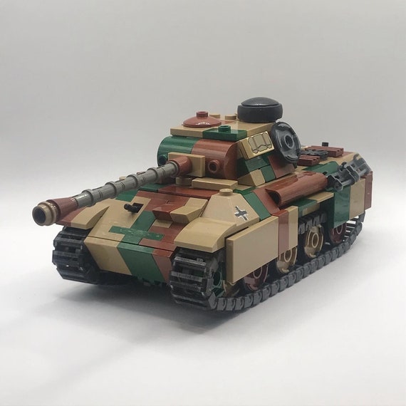 Lego WW2 mini TIGER 1 instructions 