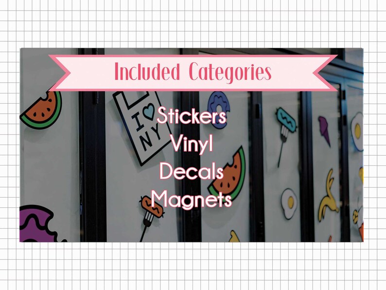 Stickers and Vinyl Etsy SEO Keywords 140 Etsy Tags for Etsy