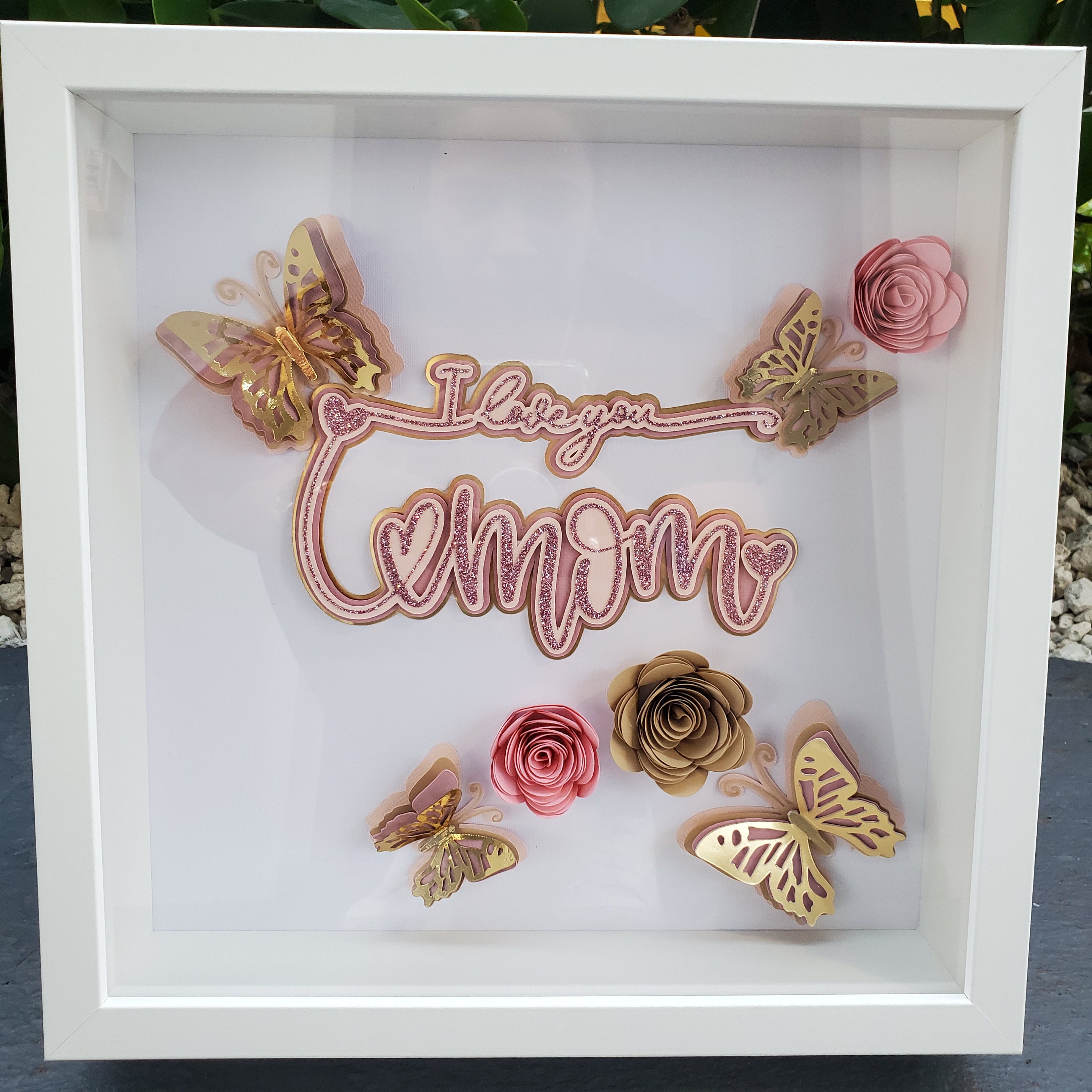 Shadow box personalized shadow box personalized frames Etsy