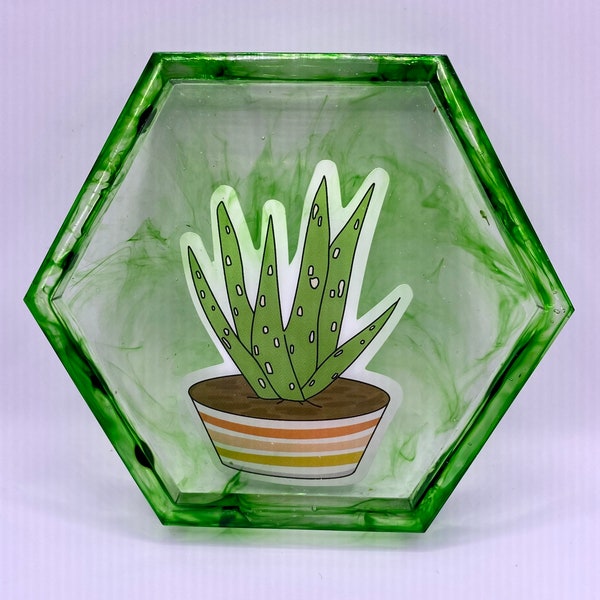 Aloe Ring Dish/Coaster