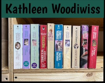 Kathleen Woodiwiss, Choose Your Title, Mass Market Paperback Novels/Books, Used, Vintage, Romance, Historical Romance