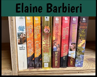 Elaine Barbieri Historical Romance Novels - Choose Your Title