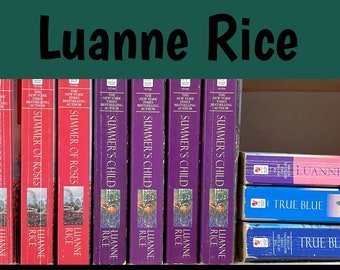 Luanne Rice, Choose Your Title, Mass Market Paperback Novels/Books, Used, Vintage, Romance, Mystery