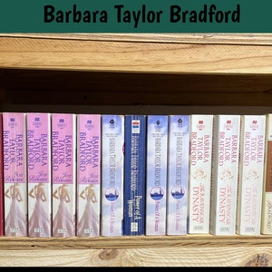 Barbara Taylor Bradford, Choose Your Title, Paperback Novels, Paperback Books, Romance Books, Used Books