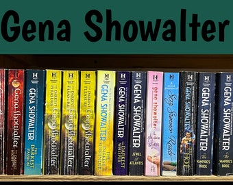 Gena Showalter Romance Novel: Choose Your Title, Paranormal Fantasy Paperback