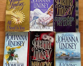 Johanna Lindsey Romance Novels: Choose Your Paperback Title