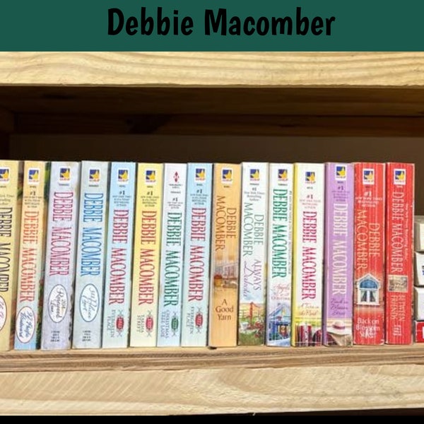 Debbie Macomber, Choose Your Title, Mass Market Paperback Novels/Books, Used, Vintage, Romance, Inspirational