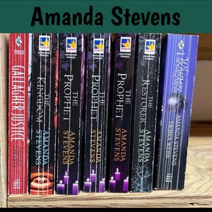 Amanda Stevens, Choose Your Title, Mass Market Paperback Novels/Books, Used, Vintage, Romance, Romantic Suspense, Urban Fantasy, Mystery
