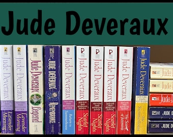 Jude Deveraux Romance Novels: Vintage Mass Market Paperback
