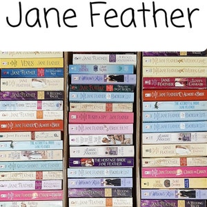 Jane Feather, Choose Your Title, Paperback Novels, Paperback Books, Historical Romance Books, Used Books