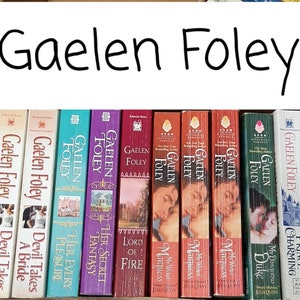 Gaelen Foley, Choose Your Title, Paperback Novels, Paperback Books, Historical Romance Books, Used Books