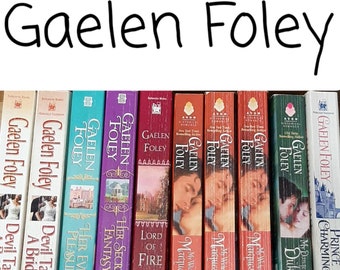 Gaelen Foley, Choose Your Title, Paperback Novels, Paperback Books, Historical Romance Books, Used Books