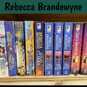 Rebecca Brandewyne, Historical Romance, Western Romance, Cowboy Romance, Paperback Novels, Paperback Books, Romance Books, Used Books