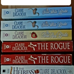 Claire Delacroix, Choose Your Title, Paperback Novels, Paperback Books, Historical Romance Books, Paranormal Romance, Used Books