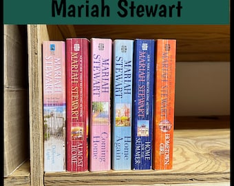 Vintage Mariah Stewart Mass Market Paperback Novels: Romance, Mystery, Suspense