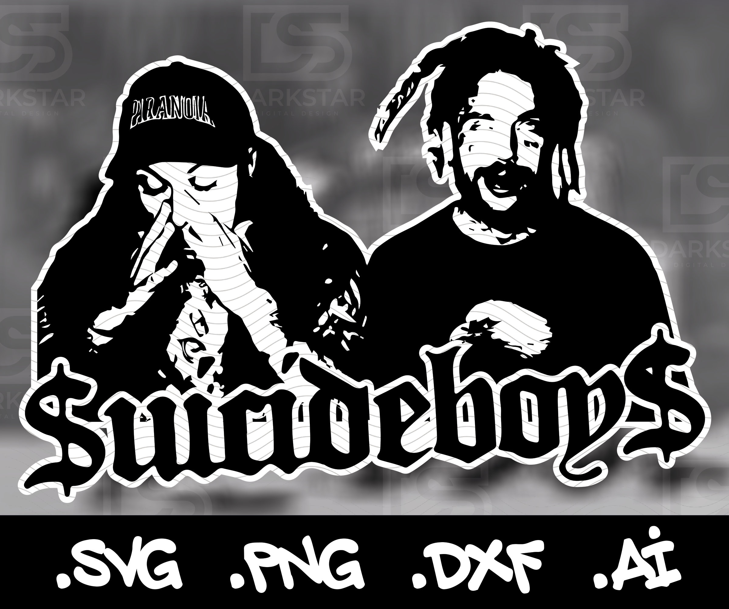 Suicideboys Vector Graphic SVG PNG Dxf AI Etsy Australia