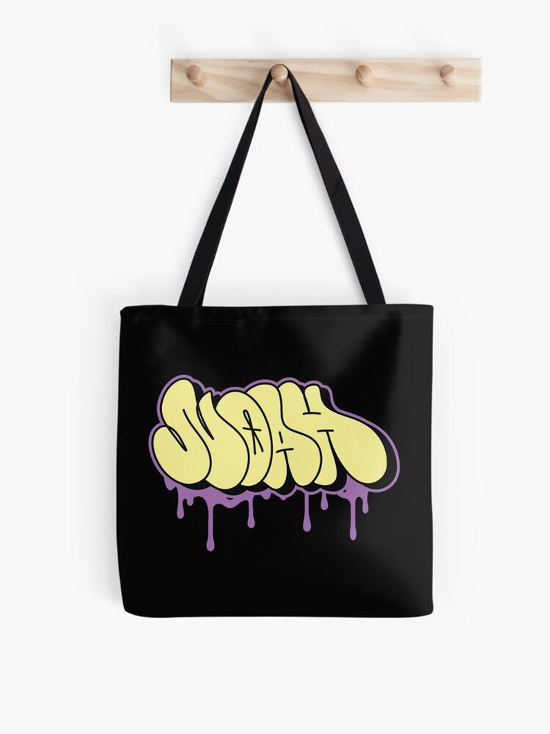 Noah Custom Graffiti Throw up Bubble Letters Layered Etsy