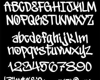 Local Writer Graffiti Font | Hand-drawn .OTF Typeface | Urban