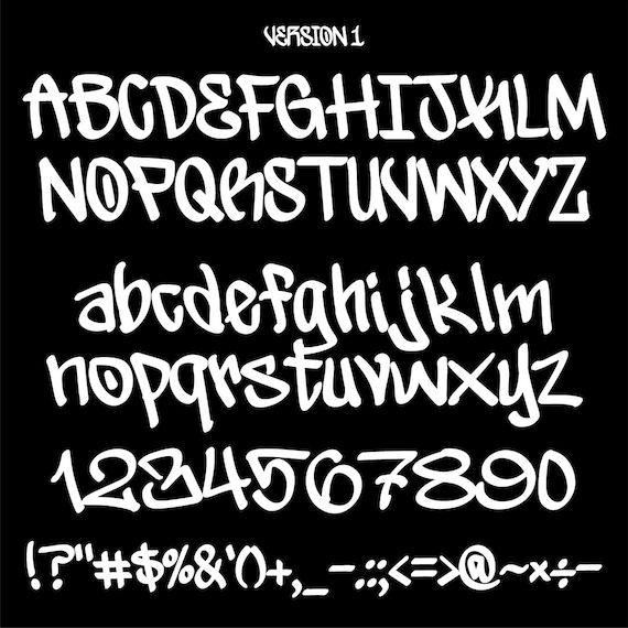 Local Writer Graffiti Font | Hand-drawn .OTF Typeface | Urban