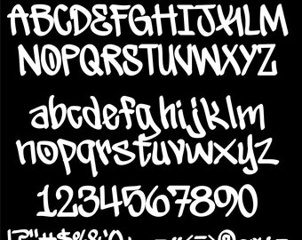 Local Writer Graffiti Font | Hand-drawn .OTF Typeface | Urban