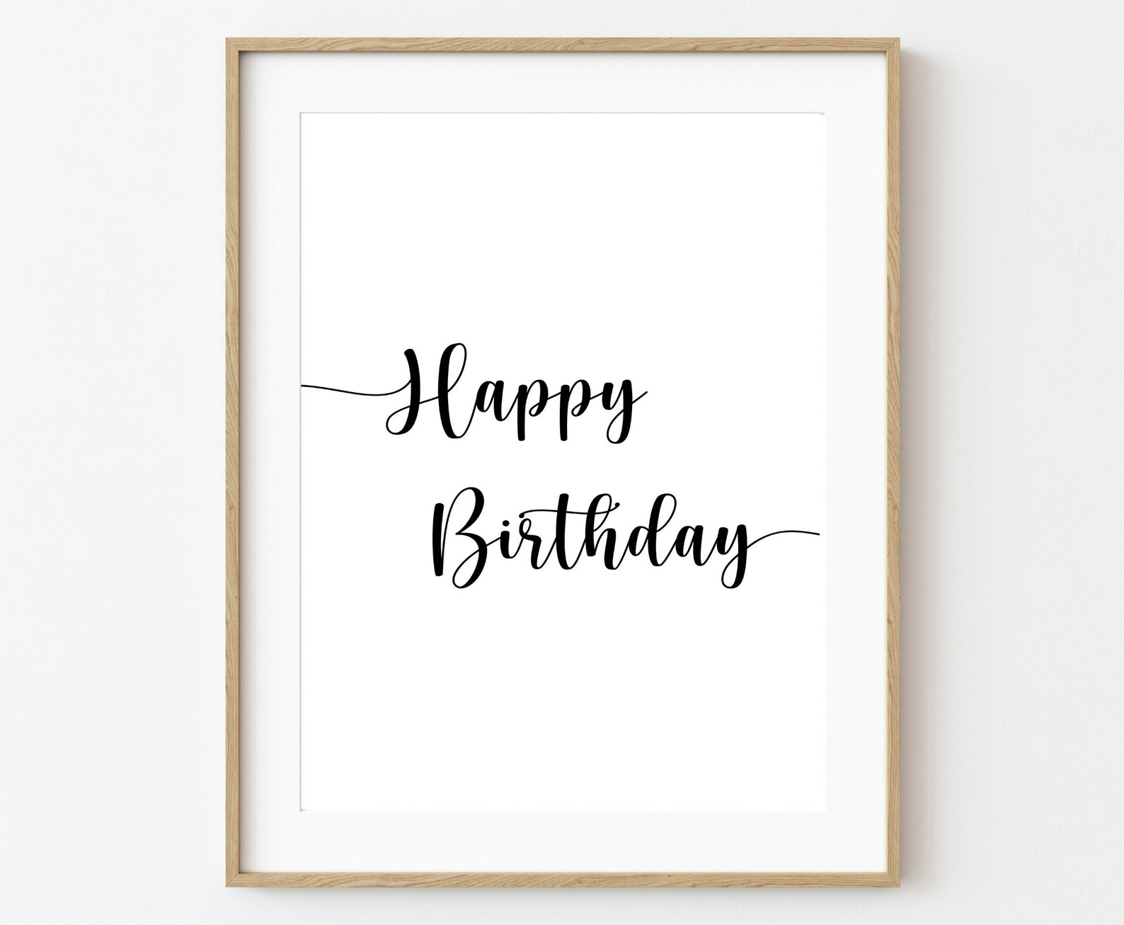 Happy Birthday Printable Happy Birthday Nursery Wall Art Happy Birthday