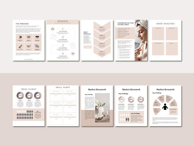 Beauty Business Plan Template Beauty Planner Template Start up Beauty Business Plan Template Beauty Planner Template Start up