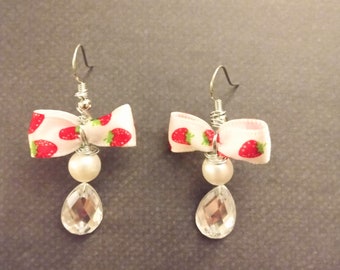 Pendientes De Cinta De Lazo Sweet Girl Pendientes De Pendientes De Cinta De Lazo Sweet Girl Pendientes De