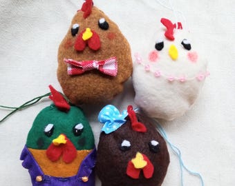 Chicken Puffs keychain