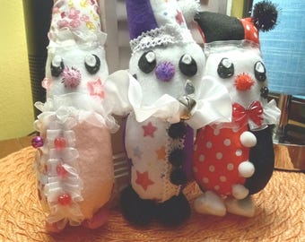 かぎ針編みのピエロのぬいぐるみ | ピエロのぬいぐるみ | ピエロの